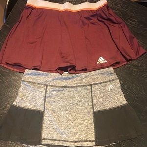 Tennis skirts set of 2 brands